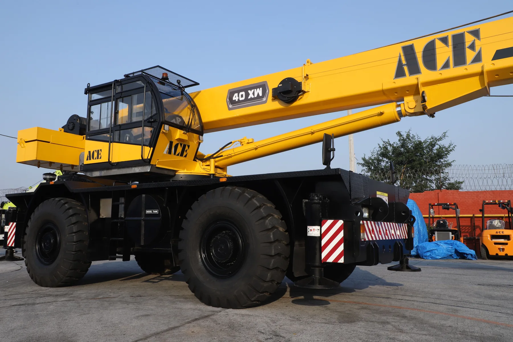 50-Ton Rough Terrain Crane